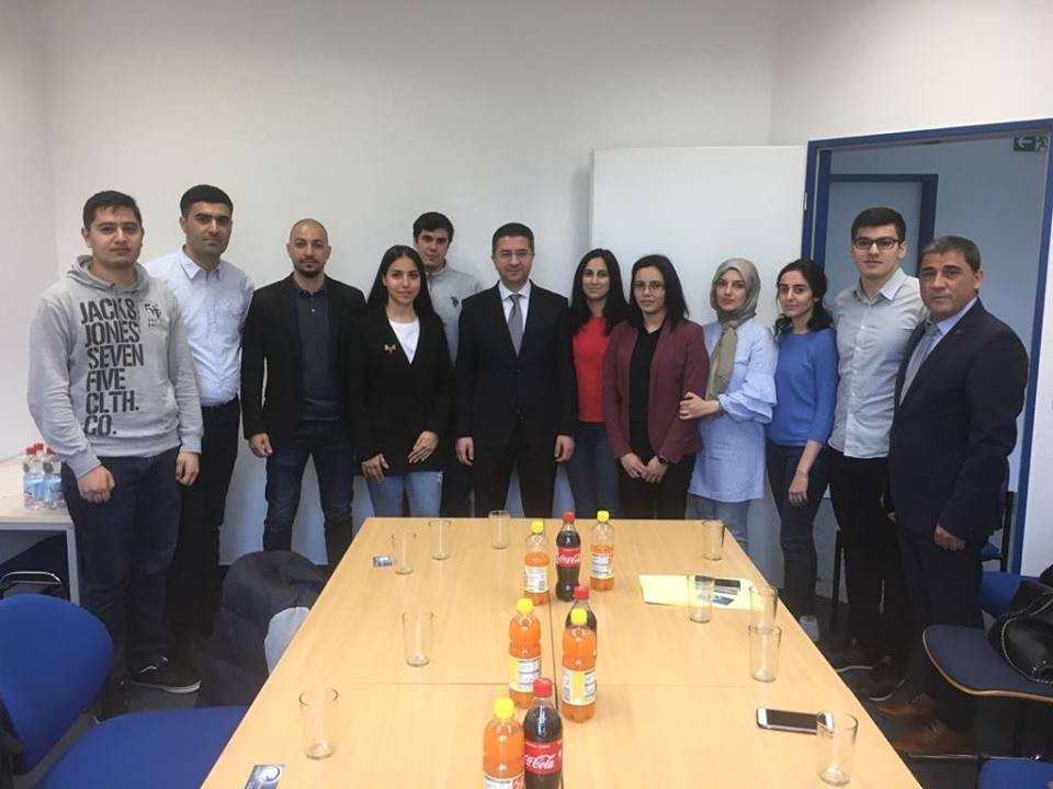Səfir Ramin Həsənov Luts Trümperlə görüşüb: “Bu, Azərbaycan-Almaniya münasibətlərində müsbət səhifədir(FOTOLAR)