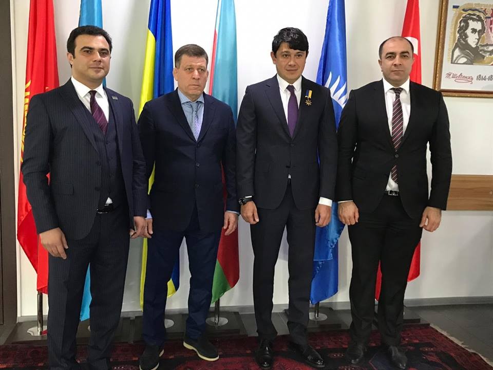 Fuad Muradov  Ukrayna Azərbaycanlıları Radasının təsis qurultayinda - FOTO