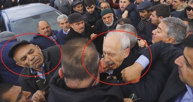 Kılıçdaroğluna hücum edənlərin kimliyi məlum oldu - FOTOLAR