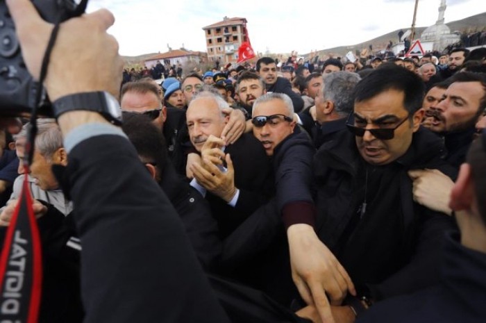 Kılıçdaroğluna hücum edənlərin kimliyi məlum oldu - FOTOLAR