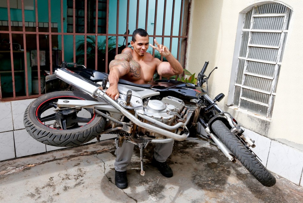İranlı "hulk"un arzusu gerçək olur - "Sənin başını qopardacam" demişdi