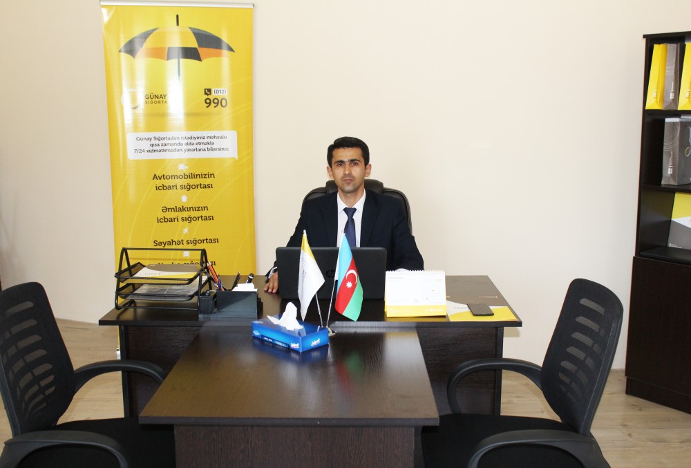 Günay Sığortanın yeni Göyçay satış ofisi açıldı - FOTO