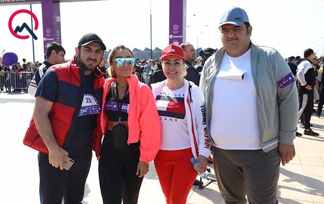 Arzu Əliyeva məşhurlarla birgə “Küləyə qalib gəl”di - FOTOLAR