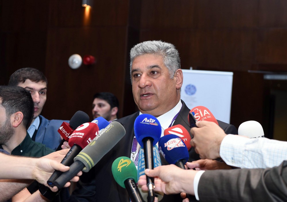 Avropa MOK nümayəndə heyətlərinin rəhbərləri Bakıda - FOTOLAR