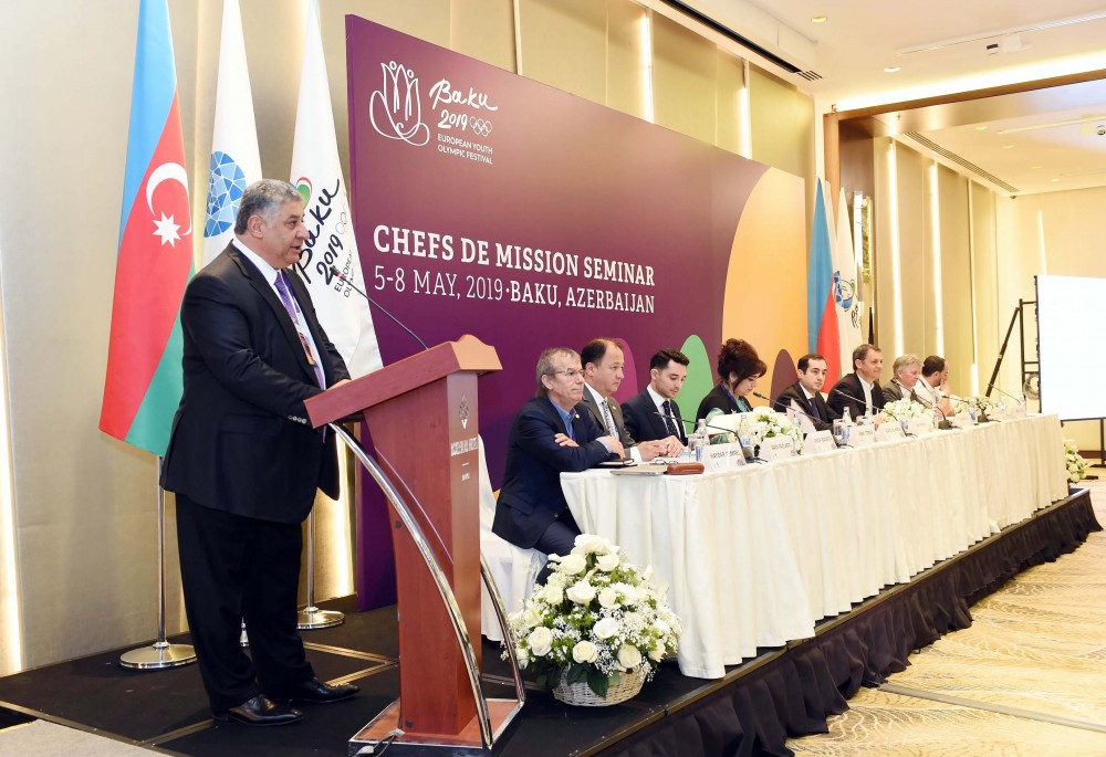 Avropa MOK nümayəndə heyətlərinin rəhbərləri Bakıda - FOTOLAR