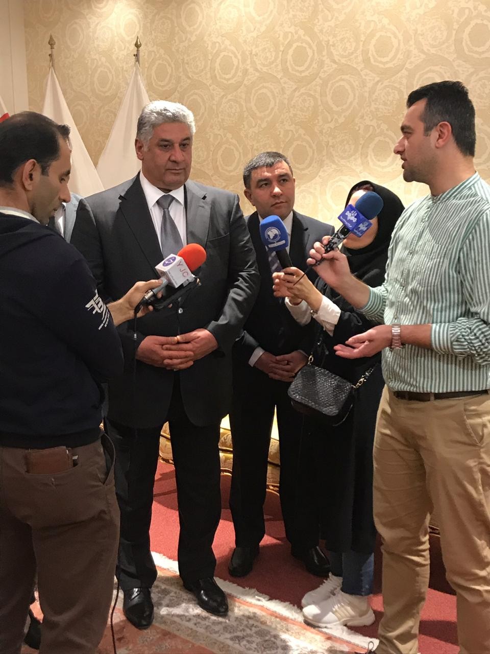 Azad Rəhimov iranlı həmkarı ilə gələcək əməkdaşlıqdan danışdı - FOTO