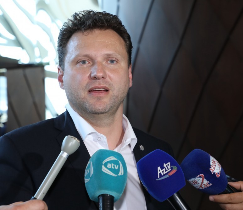 Radek Vondraçek Azərbaycana gəldi - FOTO