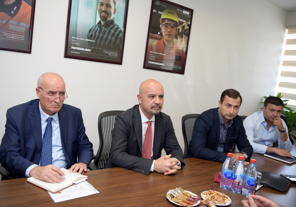 ADNSU-nun rektoru “Weir Oil and Gas” şirkətində oldu - FOTOLAR