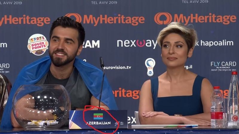 “Avroviziya”-da Azərbaycana qarşı hörmətsizlik - FOTO