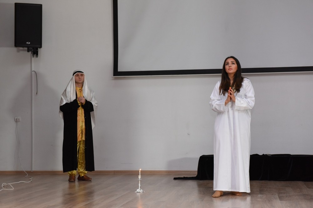 ADU tələbələrinin ifasında “Leyli və Məcnun” operası səhnələşdirilidi - FOTO