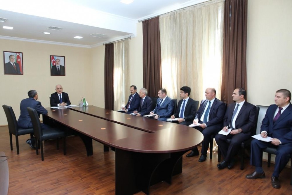 Şahin Mustafayev və müavinləri sakinlərlə görüşdü - FOTOLAR