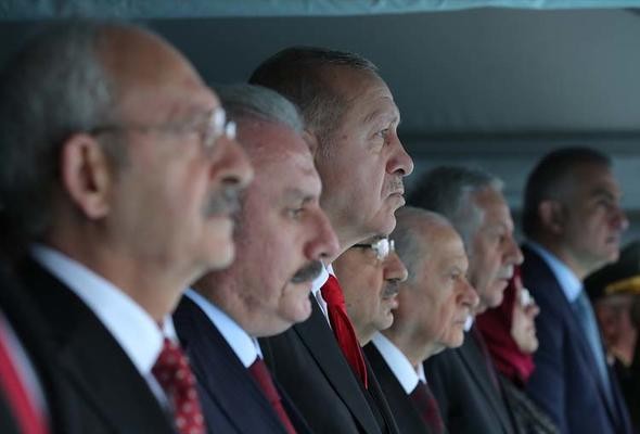 İqtidar və müxalifət bir araya gəldilər - FOTO