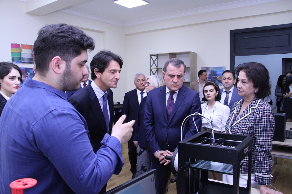 AzMİU-da İtaliya – Azərbaycan Dizayn Mərkəzinin açılışı oldu - FOTO