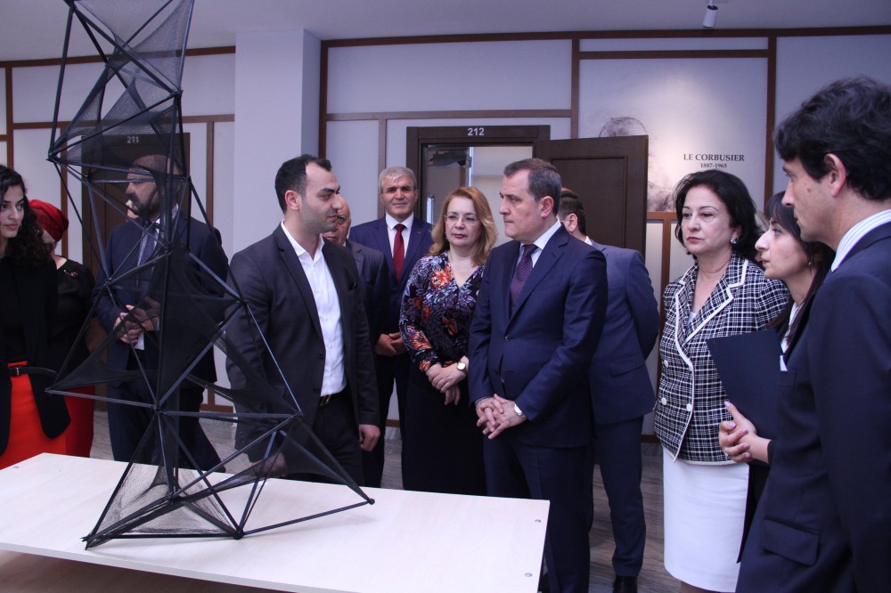 AzMİU-da İtaliya – Azərbaycan Dizayn Mərkəzinin açılışı oldu - FOTO