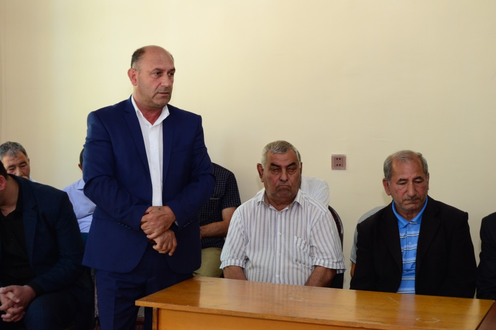 Cavid Osmanov Mürsəl kəndində görüş keçirdi - FOTOLAR