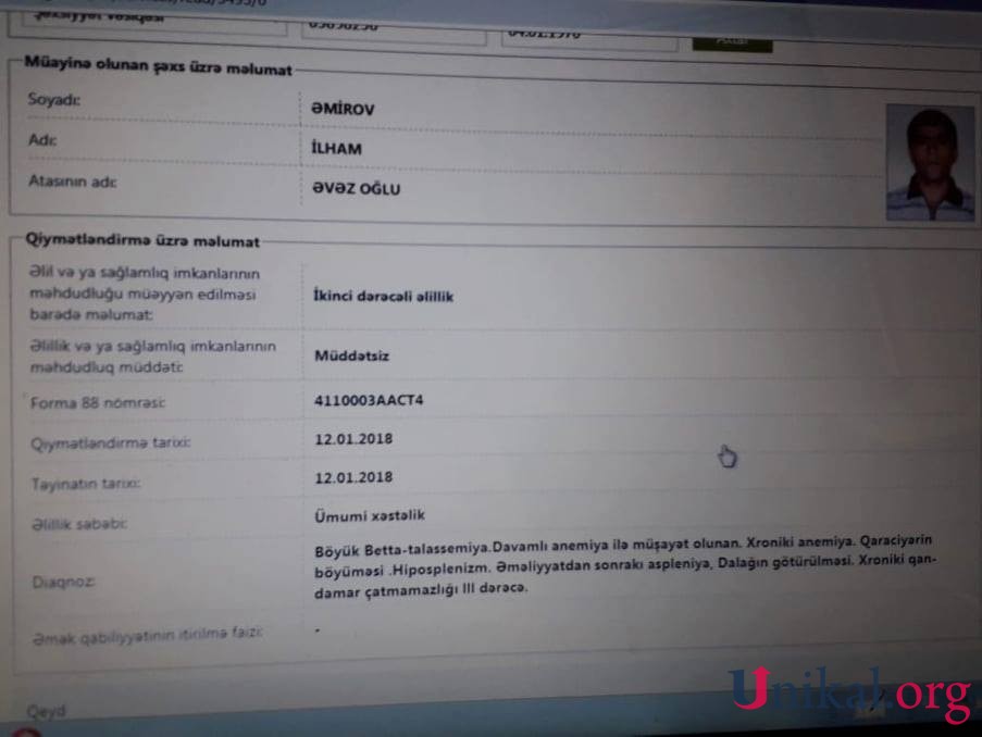 Azərbaycanda sağlam məktəb direktoru 8 xəstəlikdən əlillik dərəcəsi aldı - ŞİKAYƏT