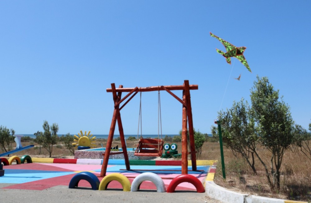 Milli parklarda əyləncə meydançaları yaradıldı - FOTOLAR