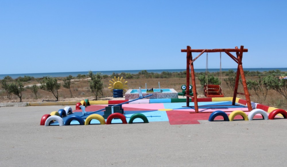 Milli parklarda əyləncə meydançaları yaradıldı - FOTOLAR