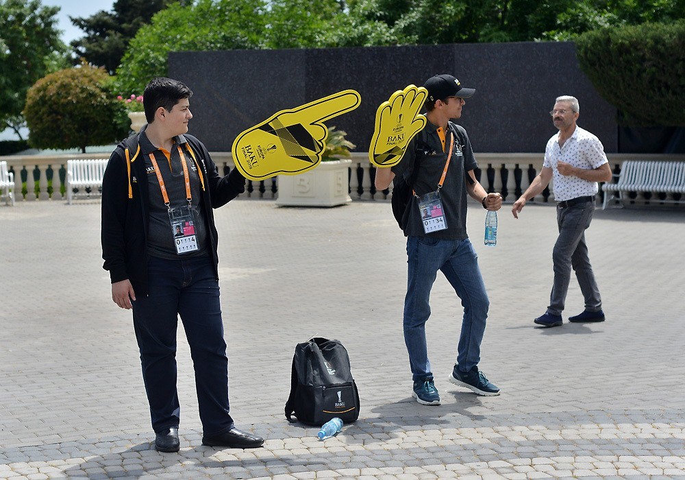 Dənizkənarı Bulvarda Azarkeş Festivalı start götürdü - FOTOLAR