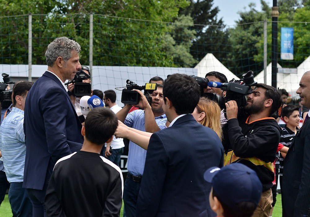 Dənizkənarı Bulvarda Azarkeş Festivalı start götürdü - FOTOLAR