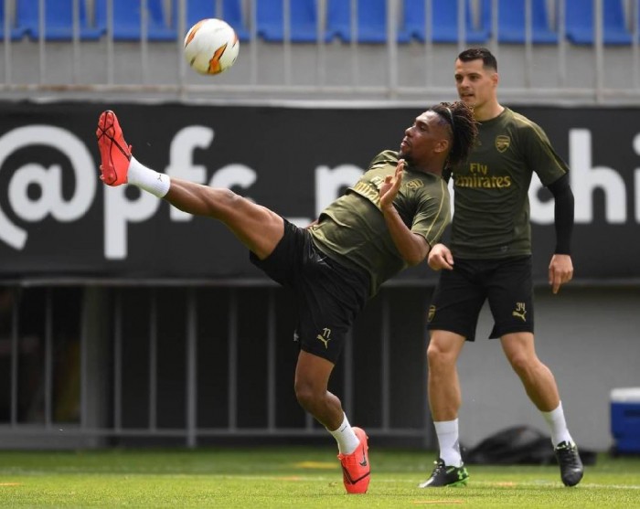 “Arsenal” Bakıda ilk məşqə çıxdı - FOTOLAR