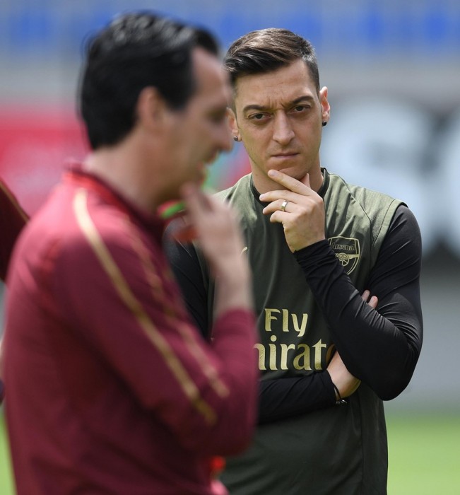 “Arsenal” Bakıda ilk məşqə çıxdı - FOTOLAR