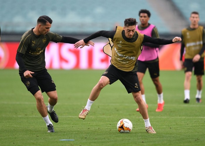 “Arsenal”ın Bakıda son məşqi - FOTOLAR