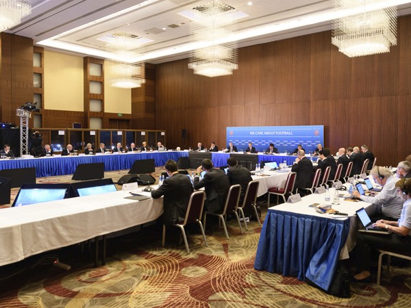 Bakıda UEFA İcraiyyə Komitəsinin iclası keçirildi – FOTOLAR
