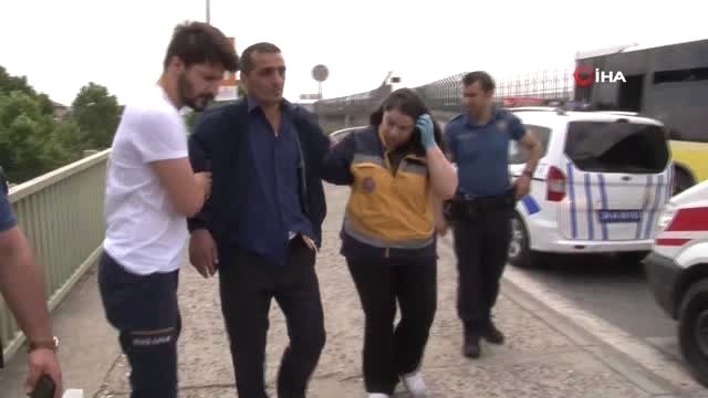 Azərbaycanlı kişi polislərin gözü önündə özünü bıçaqladı - (FOTO- VİDEO)
