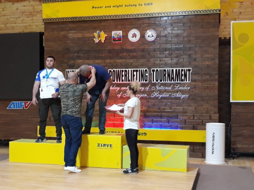 Dəmiryolçu-idmançı beynəlxalq turnirin qalibi oldu - FOTO
