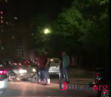 Paytaxtda qəza: avtomobillər toqquşdu - FOTO