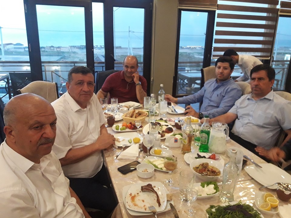 Ramiz Rövşənə məclis təşkil edildi FOTOLAR