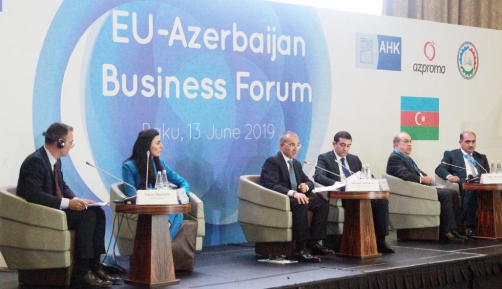 Azərbaycan – Avropa İttifaqı biznes forumu keçirilir - FOTOLAR