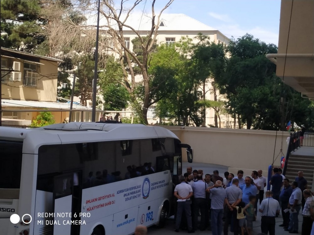 1500-dən çox mənzilə aid ilkin qeydiyyat sənədləri toplandı - FOTO