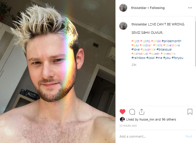 Eldardan Lezbiyan, Gey, Biseksual, Transgenderlərə DƏSTƏK - FOTO