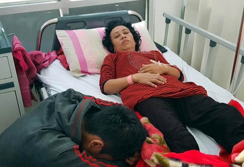 Fırtınada itən qadın ilyarım sonra sağ tapıldı - FOTO