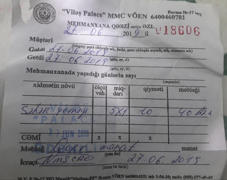 "4 yumurta, 1 pendir və çay üçün 40 AZN ödədik" - “Viləş”dən narazılıq