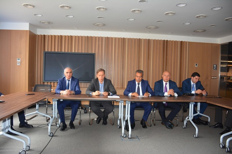 Azərbaycanın bir qrup  KİV rəhbəri Moskvada - FOTOLAR