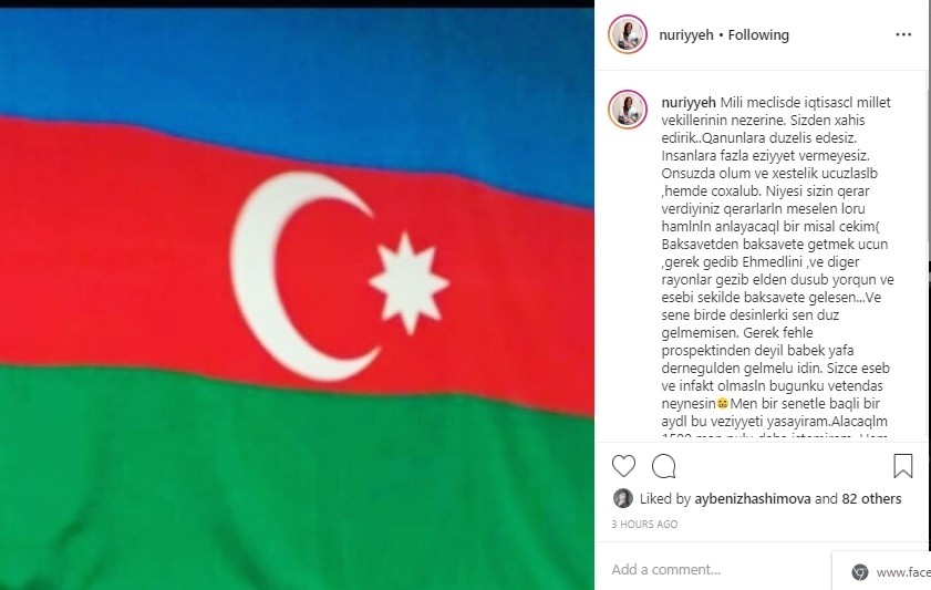 “Ölüm sizə görə ucuzlaşıb” - deputatları tənqid etdi