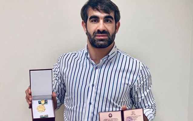 İlham Əliyev idmançıları təltif etdi -  FOTO