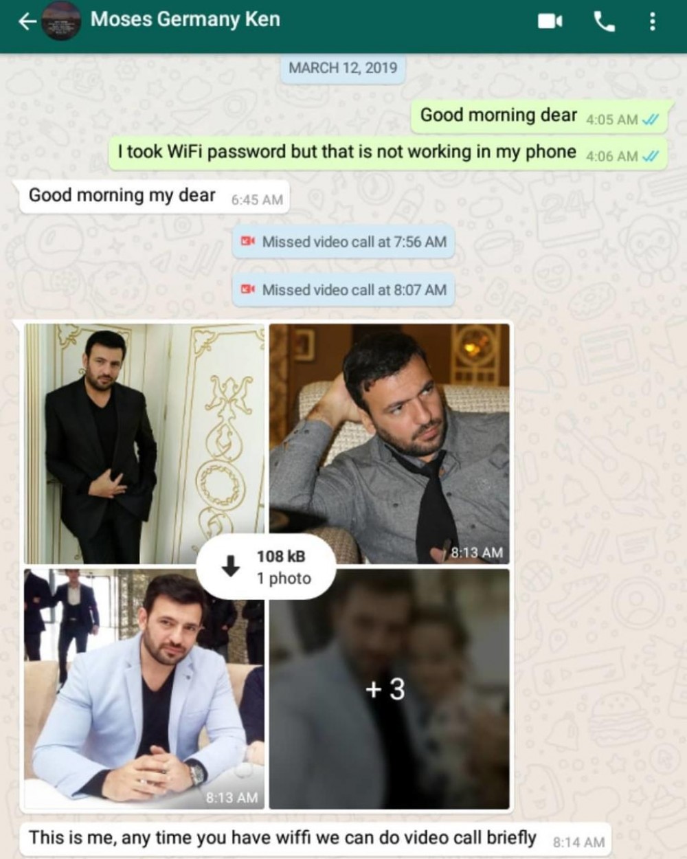 Azərbaycanlı məşhurun qızları "aldadan" oğlu - Whatsapp yazışmaları... - FOTO