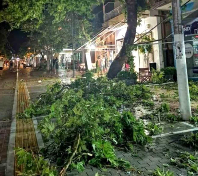 İstirahət bölgəsində 6 turist öldü - Dolu və güclü külək səbəbindən (FOTOLAR)