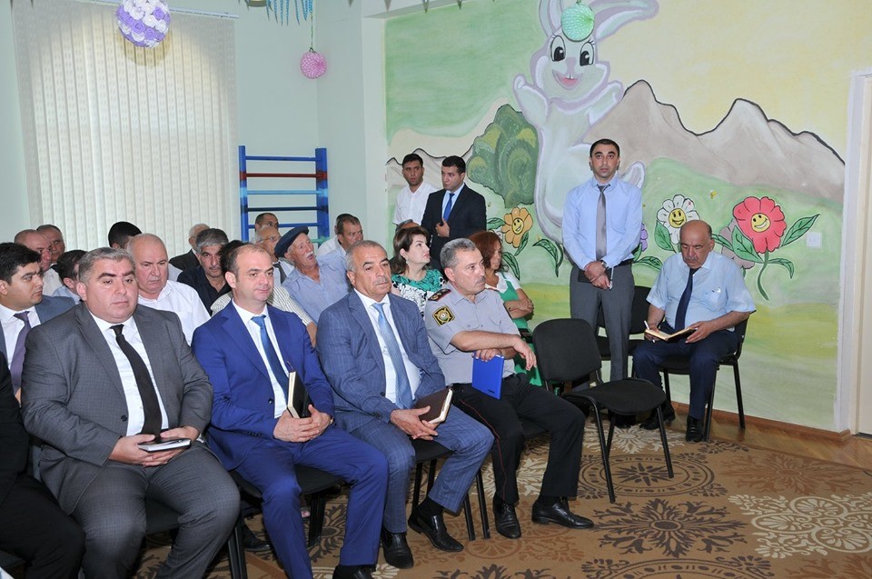 Xanım başçı Hökməlidə qəbul keçirdi - FOTOLAR