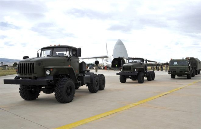“S-400”lər Ankaraya belə gətirilir - FOTOLAR