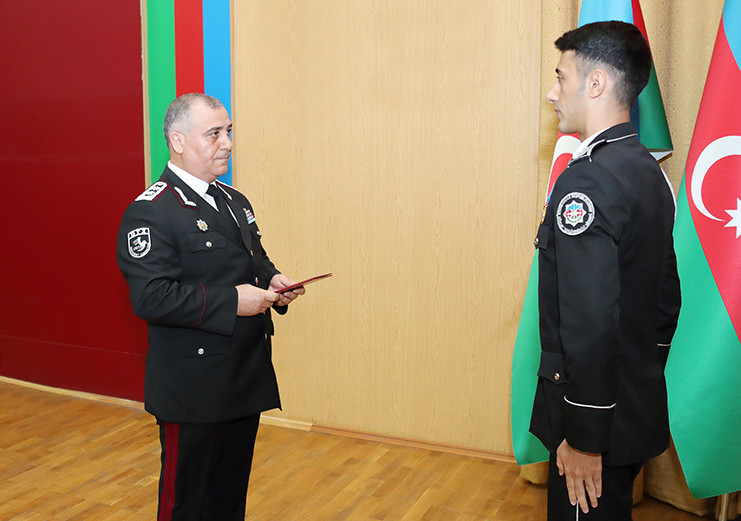 Əli Nağıyev məzun buraxılışında - FOTOLAR