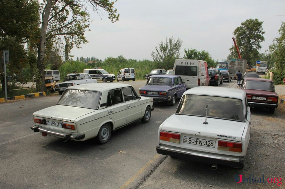 Göyçayda zəncirvari QƏZA: İki “KamAZ” aşdı