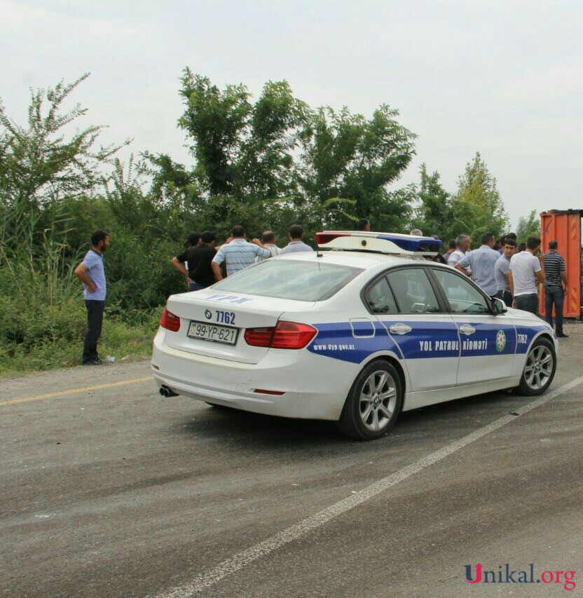 Göyçayda zəncirvari QƏZA: İki “KamAZ” aşdı
