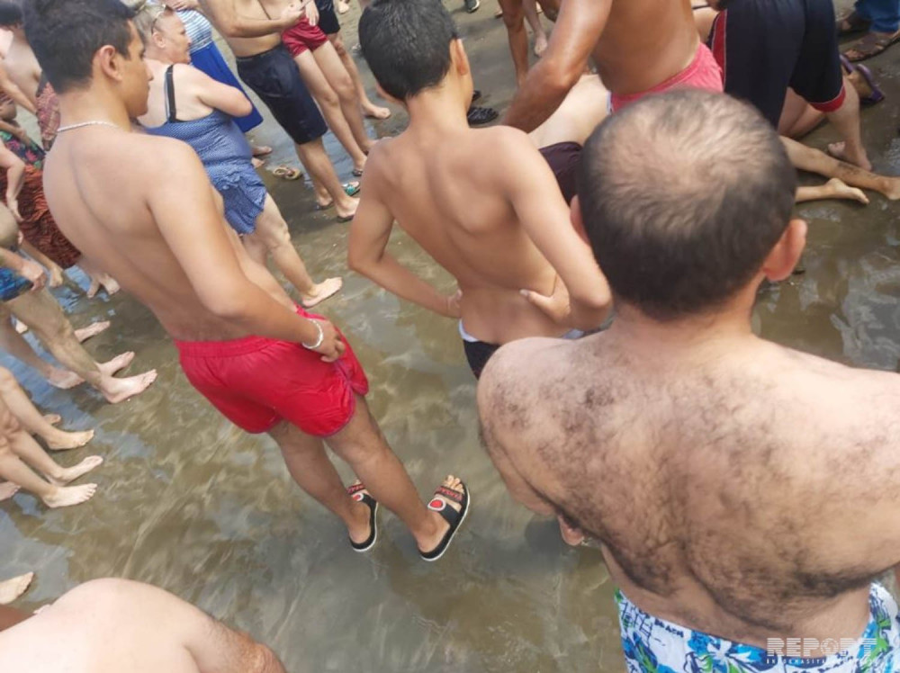 Novxanıda 12 yaşlı yeniyetmə batdı - FOTO