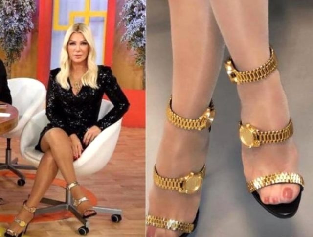 Seda Sayandan aparıcıya - "Topuğuma qurban ol"