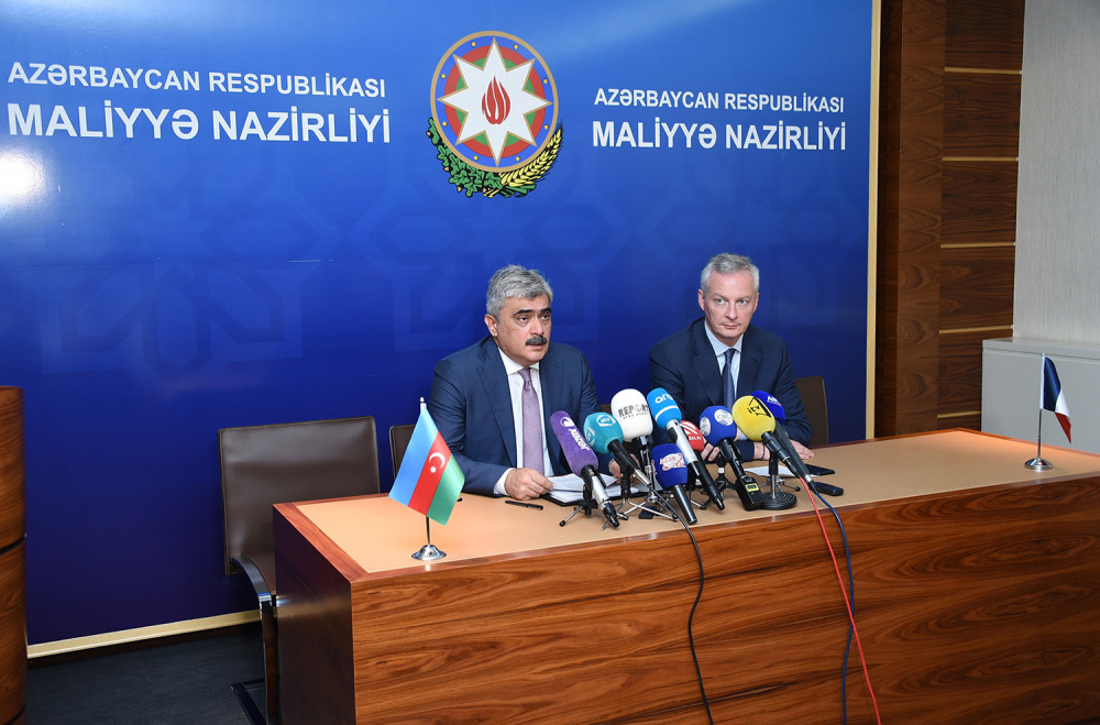 Nazir Fransalı həmkarını qəbul etdi - Sənədlər imzalandı